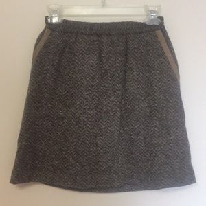 J. Crew Wool Blend Skirt